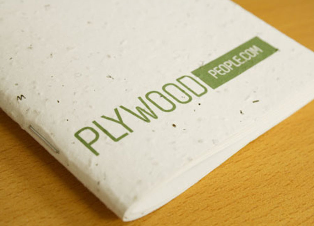 Plywood People's Plantable Pocket Notebooks