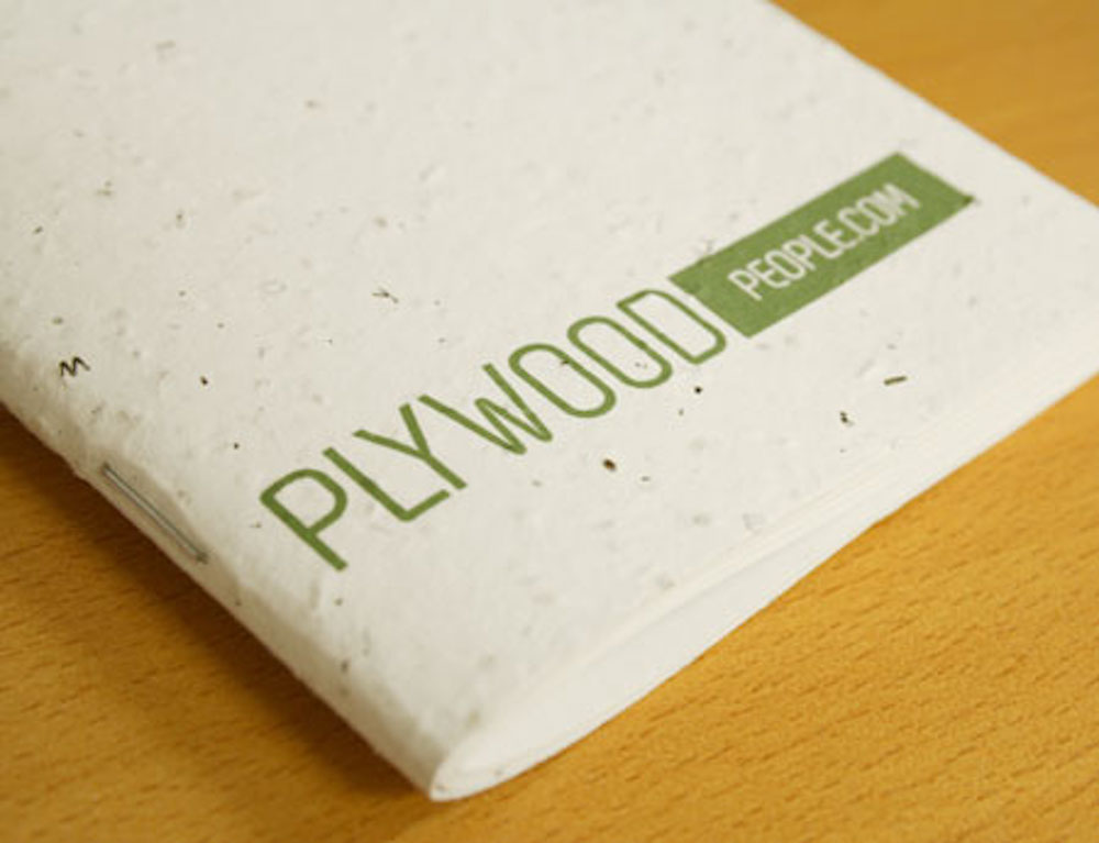 Plywood People's Plantable Pocket Notebooks