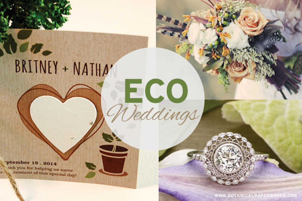 6 Traditional Element Alternatives for Eco-Friendly Weddings