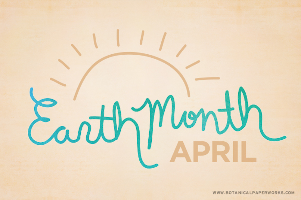 Get into the eco-friendly spirit of Earth Month with this FREE April Desktop Wallpaper