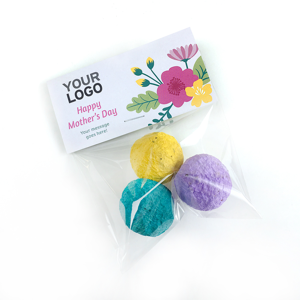 Mother's Day Seed Bombs Cellopack