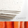 Plant this 11 x 17 White Carrot Plantable Seed Paper to grow fresh and delicious carrots.