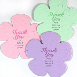 These eco-friendly Plantable Flower Baby Shower Favors will show your gratitude and won't leave any waste behind.