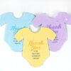 Share these adorable eco-friendly Plantable Onesie Baby Shower Favors to celebrate a new little one.