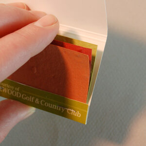 Swatches of Seed Paper