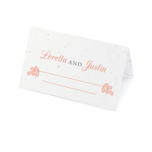 Romantic Lace Seed Place Cards