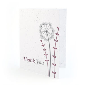 Dandelion Thank You Cards