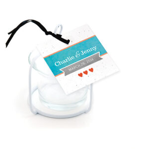 Love Story Favor Tags