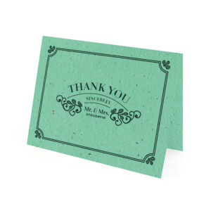 Vintage Plantable Thank You Cards