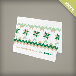 Nordic Pattern Corporate Holiday Cards