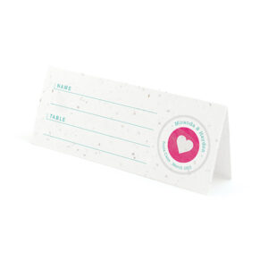 Boarding Pass Plantable Place Cards