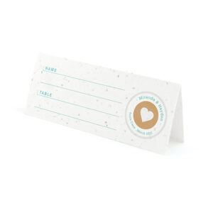 Boarding Pass Plantable Place Cards