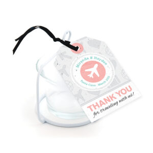 Boarding Pass Plantable Favor Tags