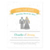 Love Story Save The Date Cards