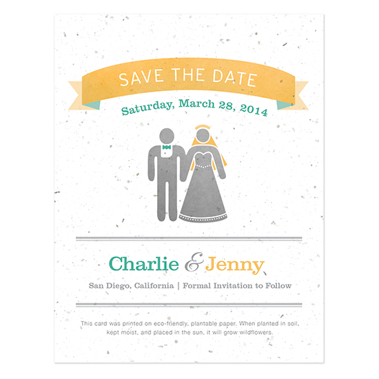 Love Story Save The Date Cards