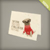 Pug Corporate Holiday Cards