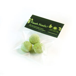Herb Seed Bombs Cellopack 3