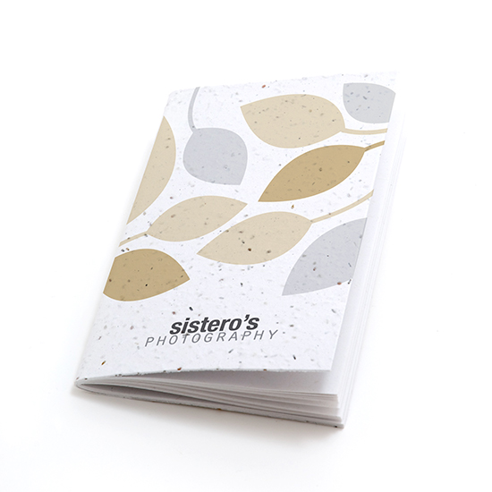 Modern Leaves Personalized Plantable Pocket Notebooks