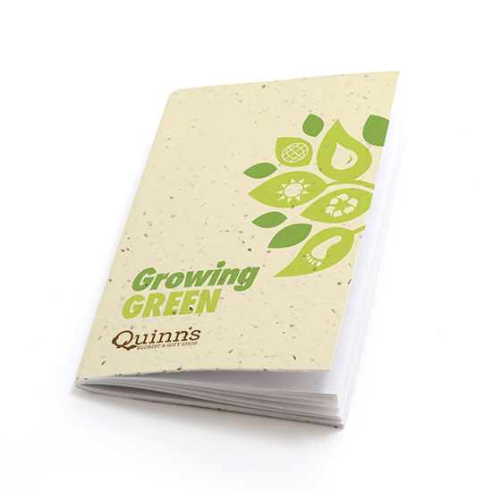 Growing Green Personalized Plantable Pocket Notebooks