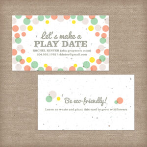 Play Date Cards