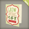 Grow Good Things Corporate Holiday Cards