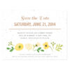 Painterly Florals Plantable Save The Date Cards