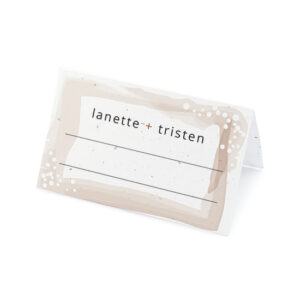 Feather Plantable Place Cards