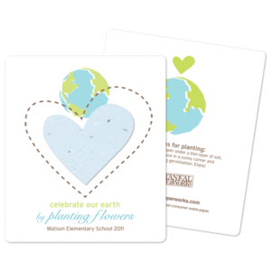 Earth day seed favors