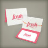 Small Folded Seed Paper Gift Card Holders