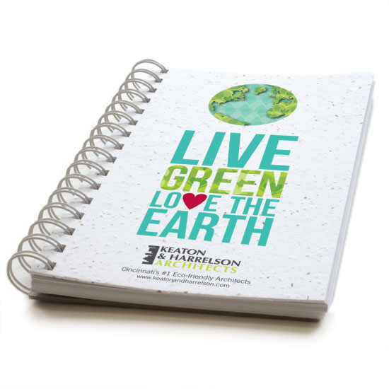 Love the Earth Personalized Plantable Journals