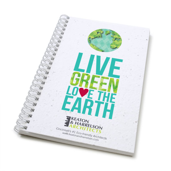 Love the Earth Personalized Plantable Journals