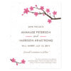 Plantable Cherry Blossom Save The Date Cards