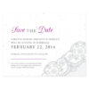 Romantic Lace Seed Save The Date Cards