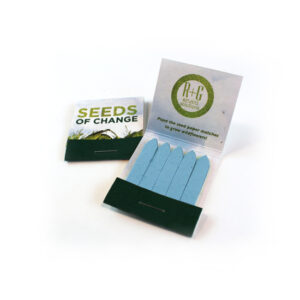 Small Seed Paper Matchbooks, Double-Sided