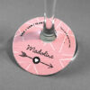 Sweet and simple, these Cupid's Arrow Plantable Wine Glass Tags can be planted to grow wildflowers!