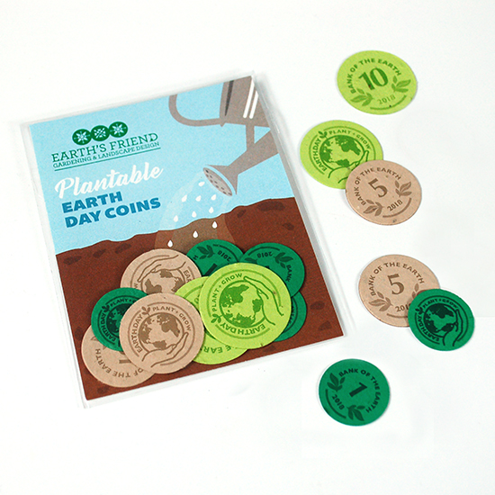 These Earth Day Coin Packs are a fun way to celebrate the planet during Earth Month!
