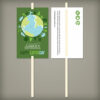 These clever Earth Day Planting Sticks give recipients a seed filled Earth to plant on April 22nd as well as a planting stick with your logo to mark the spot!