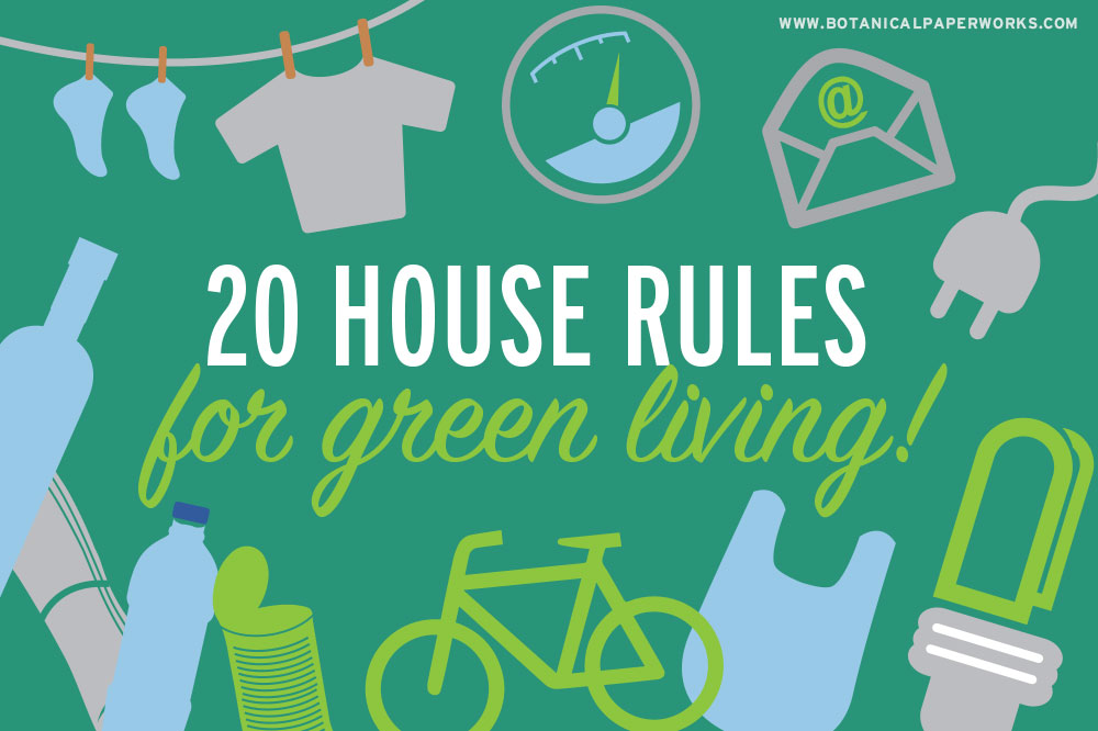 Eco tips to get you and your family into the habit of making earth-friendly choices every day.