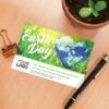 Plantable Heart Globe Medium Eco Panel Card