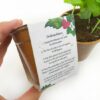 Give a festive corporate gift that grows a blend of herbs with this biodegradable seed paper grow kit!