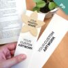 These Large Eco Bookmarks With Printed Shape have tons of room for your branding and you can even print your logo or additional full-color artwork on the plantable shape!