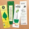 Large Eco Bookmark With Shape
