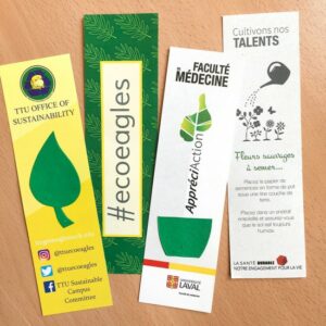 Large Eco Bookmark With Shape