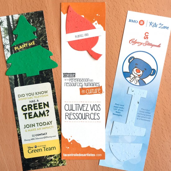 Large Eco Bookmark with Slot