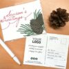 With a traditional and natural style, these beautiful Pinecone Plantable Holiday Postcards are perfect for businesses that want to wish all of their clients and colleagues Season's Greetings in a unique and memorable way.