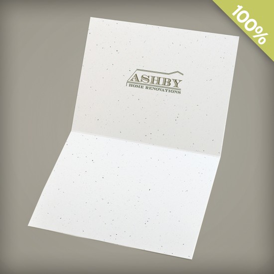 Fun Script Plantable Business Thank You Cards
