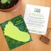 Add your logo and URL to this promotional card featuring eco tips on the back.
