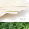 Plant this 11 x 17 Cream Dill Plantable Seed Paper to grow delicious dill!