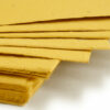 This 11 x 17 Mustard Yellow Plantable Seed Paper can be planted to grow a bouquet of wildflowers.