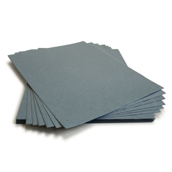 This eco-friendly 8.5 x 11 French Blue Plantable Seed Paper is embedded with wildflower seeds.